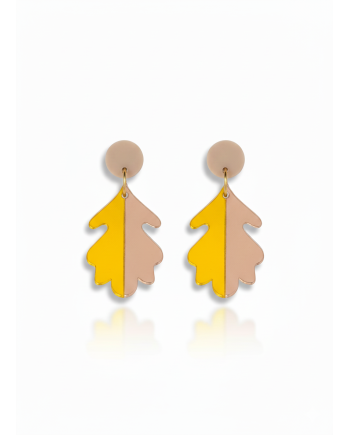 Hoja Abedul Peq Amarillo/Oro Rosa