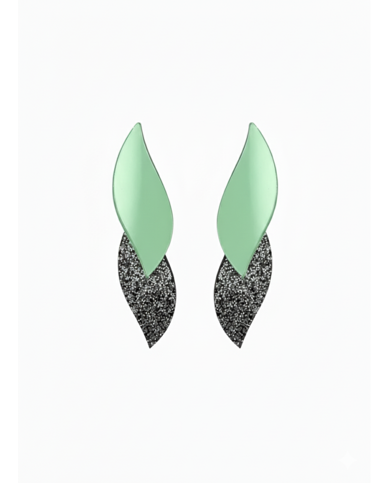 Petalos 65 glitter + verde