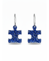 Pieza Puzzle Glitter Azul