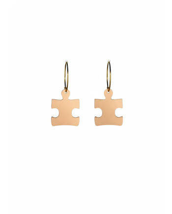 Pieza Puzzle Oro Rosa