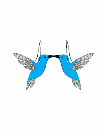 Colibrí Azul + Plata