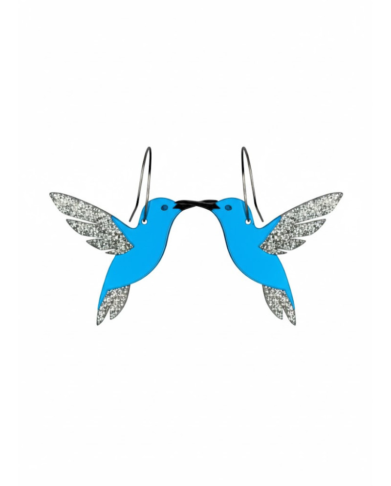 Colibrí Azul + Plata