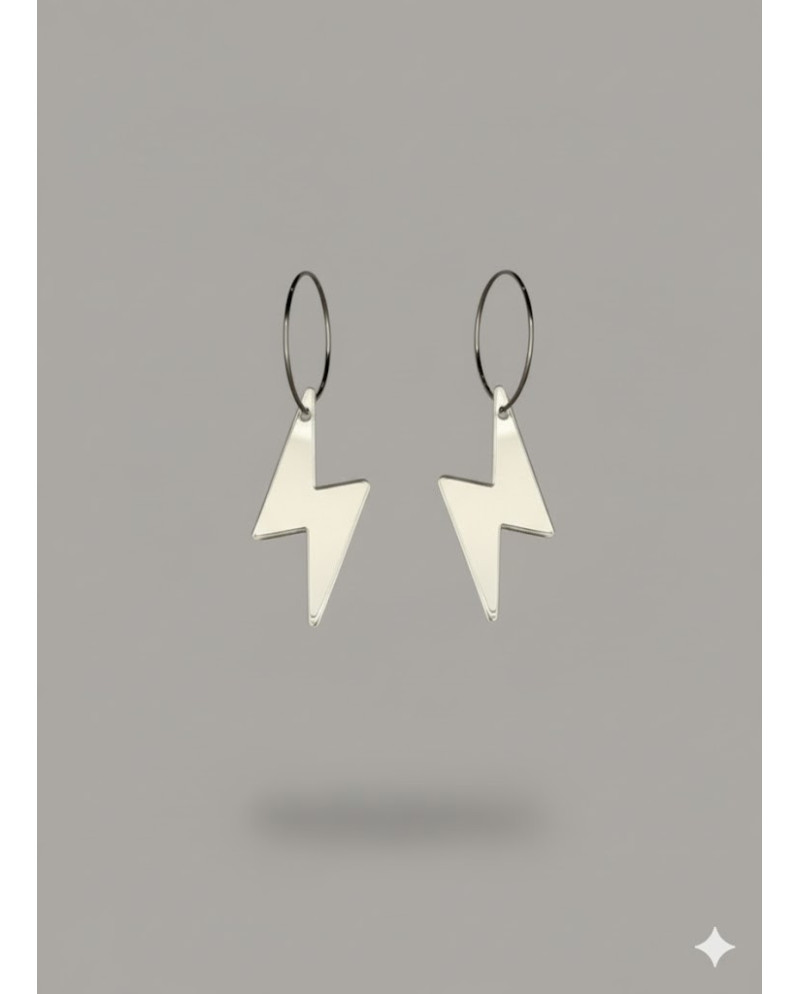 Rayo 4,0 Espejo Plata 2 puntas Aro