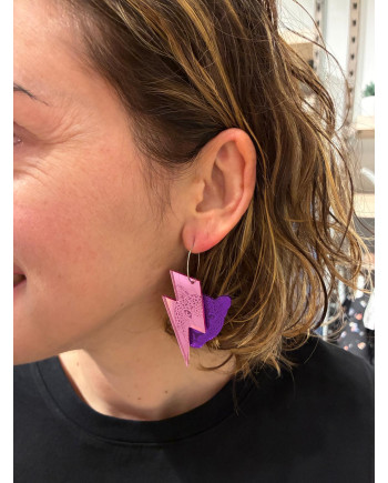 Rayo Rosa Leopardo Morado