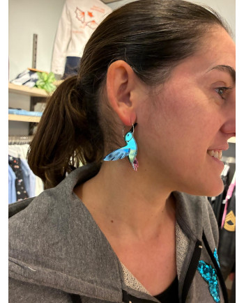 Colibrí Azul + Plata