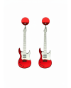 Guitarra Roja/Plata