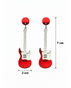 Guitarra Roja/Plata